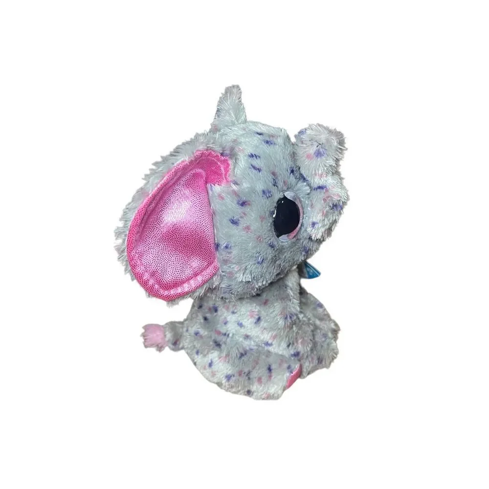 TY Beanie Boos - SPECKS the Speckled Elephant small 6 inches Stuffed Plush Toy G